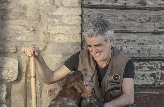 Giuliano Martinelli e i suoi cani
